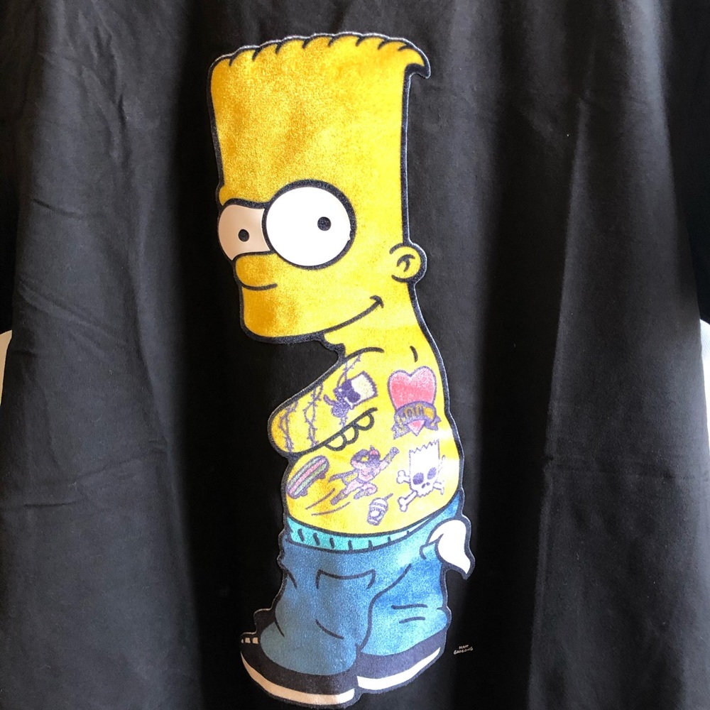 The simpsons Bart Simpson t shirt M - Picture 2 of 8